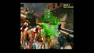 DEAD TARGET: ZOMBIE How Long Can I Able To Survive Zombie Apocalypse😱 #shorts #androidgames #gaming