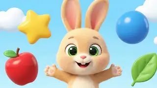 Hello Colors | Fun Color Song for Kids | Learn Colors with Cute Cartoon Characters