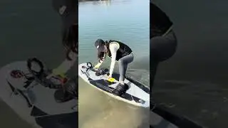 Electric surf from electrocraft #электросерф #электросерфинг  #electrocraft #surfing #jetboard