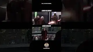 Palpatine VS Mace Windu CANON Accurate Version 🤯