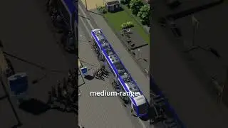 Почему трамваи меняют правила игры в городах: Skylines 2 #shorts