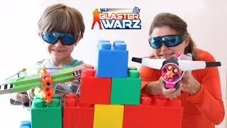 Mommy vs Sammie NERF War with Rebelle Guardian Crossbow - Family Fun