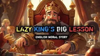 Health Is Wealth | The Lazy King Story | Funny Moral Story 