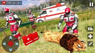 Animals Rescue Ambulance Driver #2 Simulator_Emergency Doctor Robot 360 Degree_Gameplay