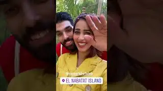 اليوم الاول في اسوان للعرسان رنا سماحة وسامر ابو طالب في شهر العسل ❤️