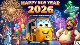 NEW YEAR 2026: The Ultimate Cartoon Party! 🎆 | Funny Animation Special | ToonNautanki