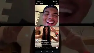 directo de abraham Mateo junto a Naiara en Instagram 💓💓 @abrahammateo
