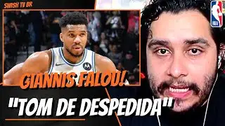 OLHA o que Giannis Antetokounmpo FALOU sobre seu futuro! 
