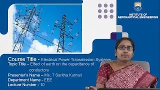 Effect of Earth on the Capacitance of Conductors by Ms. T Saritha Kumari