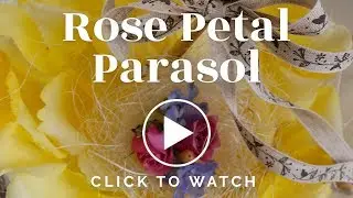 Rose Petal Parasol