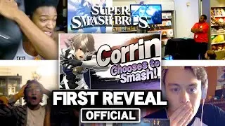 Все реакции на трейлер CORRIN из Super Smash Bros. на Wii U/Nintendo 3DS