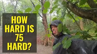 75 Hard, a monsoon and a plague of flies! Castell Cawr, Gwrych Castle, Abergele