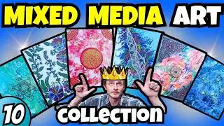 Magical Gallery #10 ✨ Fantasy Paintings with Stones, Mandalas & Sacred Symbols
