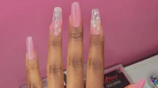 Butterfly nail art tutorial (polygel nails)💕🦋