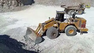 🔥 CAT 992K Monster Loads 777F Dumpers Nonstop | Heavy Machinery in Action 4K