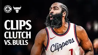 Clippers Clutch Victory Over Bulls Highlights | LA Clippers