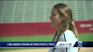 Andrea Howard home from Tokyo Olympics