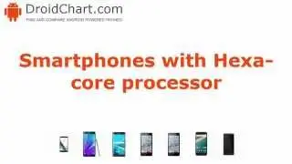 Smartphones with Hexa-core processor