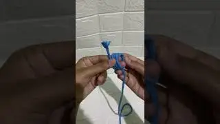 Fim dos N&oacute;s. #knottying #technique #knotshort