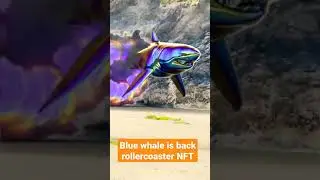 blue whale roller coaster nft art is here |  Most Expensive NFT Art | it will make you billionaire