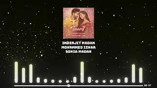 Taarif | A Romantic Hindi Song | Official Lyric Video| Inderjit Madan |Mohammed Izhar |Sonia Madan 