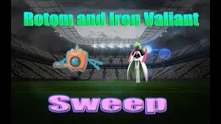 Pokemon WiFi SV Battle: Rotom - W and Iron Valiant Sweep (Smogon OU/UU Team)