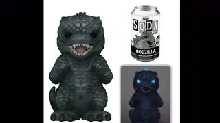 NEW! Funko vinyl Godzilla soda figure and more