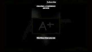 Creating a Confidence Anchor #shorts #confidence