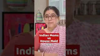 🤣 Indian Moms vs House Maids 😎 #shorts #wondermunnashorts