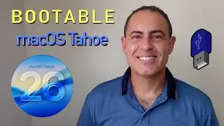 Como Fazer Disco de Boot e Instalação do macOS Tahoe (USB Flash Drive/Pendrive) ✔️