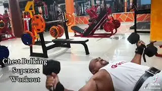 Chest Bulking Superset Workout #supersetworkout #chestworkout #bulking #gymadict