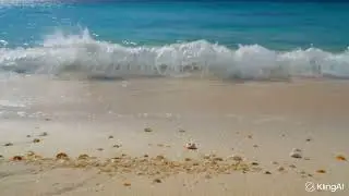 10 Hours Ocean Waves for Deep Sleep 🌊 Golden Beach Ambience 4K