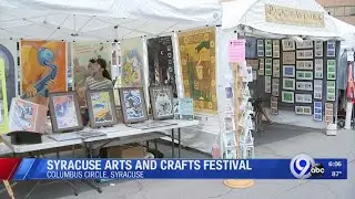 Syracuse Arts and Crafts Festival takes over Columbus Circle