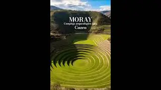 MORAY:  Complejo arqueol&oacute;gico Inca en regi&oacute;n CUZCO PER&Uacute;