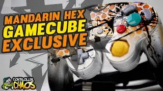 GameCube Mandarin Hex | Custom Controllers | Controller Chaos