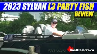 2023 Sylvan L3 Party Fish #pontoon #boatreview