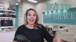 Blow Dry/Rough Dry Your Hair  | Professional Blowout Style HOT TIP | Cincinnati Salon