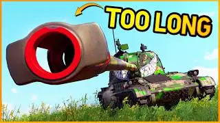 The Longest Barrel In War Thunder Is BROKEN