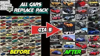 HOW TO REPLACE ALL CARS IN GTA 5 | TOTAL 330+ CARS | IN HINDI | COMPLETE GUIDE