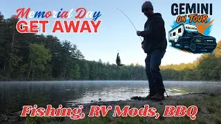 Epic Memorial Day RV Trip | Mods, BBQ, Fishing & Craft Beer at Pine Lakes MA!