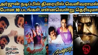 Arjun Top 10 Dropped Movies List | Ashoka | Om | Meikaan | Nanba | Irattai Sooriyan | Peralai | 
