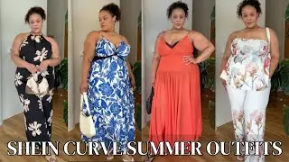 SHEIN CURVE TRY ON HAUL + REVIEW *HONEST REVIEW* SIZE 3XL / 4XL | FOR THE CURVY GIRLS!