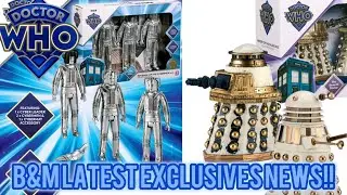 Doctor Who Breaking Acton Figure News Latest Cybermen & Dalek sets from B&M