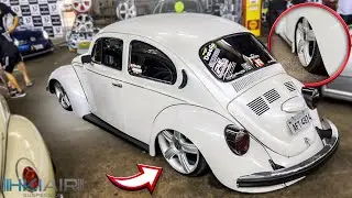 FUSCA COM A CAMBAGEM NA RODA TRASEIRA RETA ?? *Overdown X*