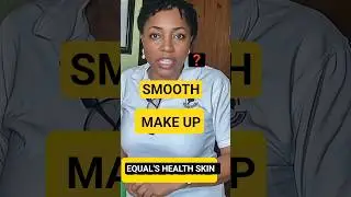 Smooth Makeup versus good Skin #skincareroutine #skincaretips #confidence #skincare
