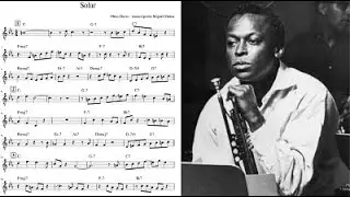 Miles Davis - Solar Solo For Guitar