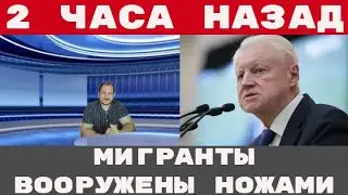 МИГРАНТЫ с ножами &mdash; угроза: ЖЕСТКОЕ ЗАЯВЛЕНИЕ Миронова