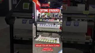 Mimaki CG-AR Series cutting stickers, printed on the UCJV330-160.