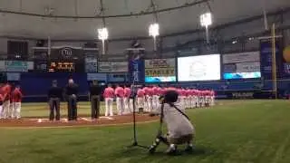 Florida League Championship Game National Anthem Performed by Claire Berrigan