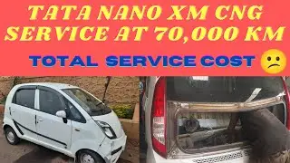 #tatanano  XM #cng G  2018 #service  AT 70000 KM.